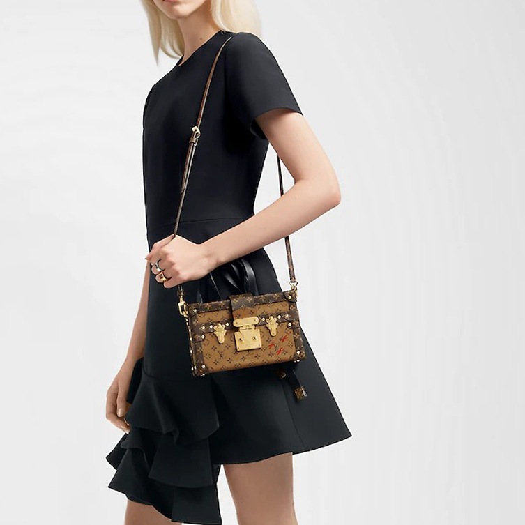 LOUIS VUITTON Women's PETITE MALLE Shoulder Bag