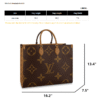 LOUIS VUITTON OnTheGo GM handbag