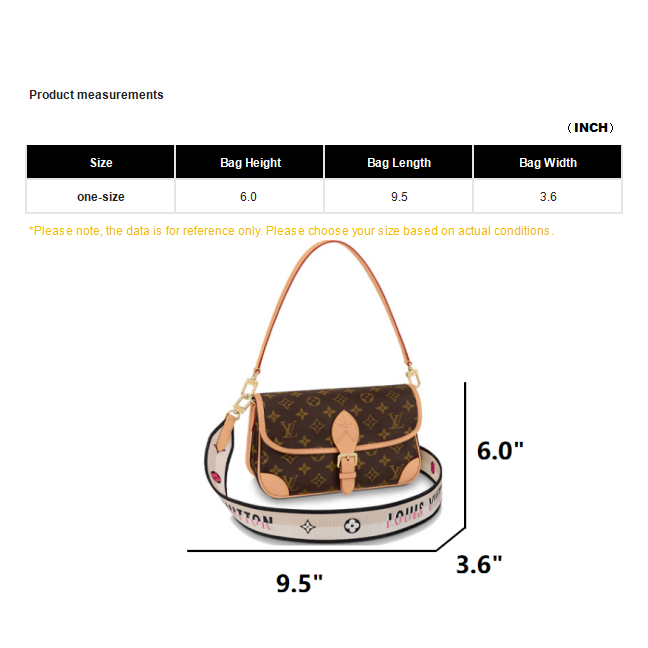 LOUIS VUITTON Women’s Diane Shoulder Bag