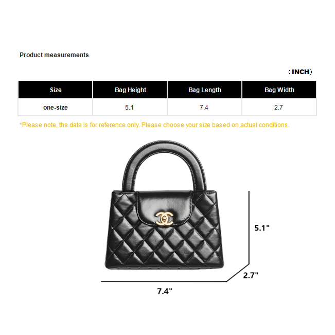 Chanel mini shopping bag, glossy old calfskin and gold metal