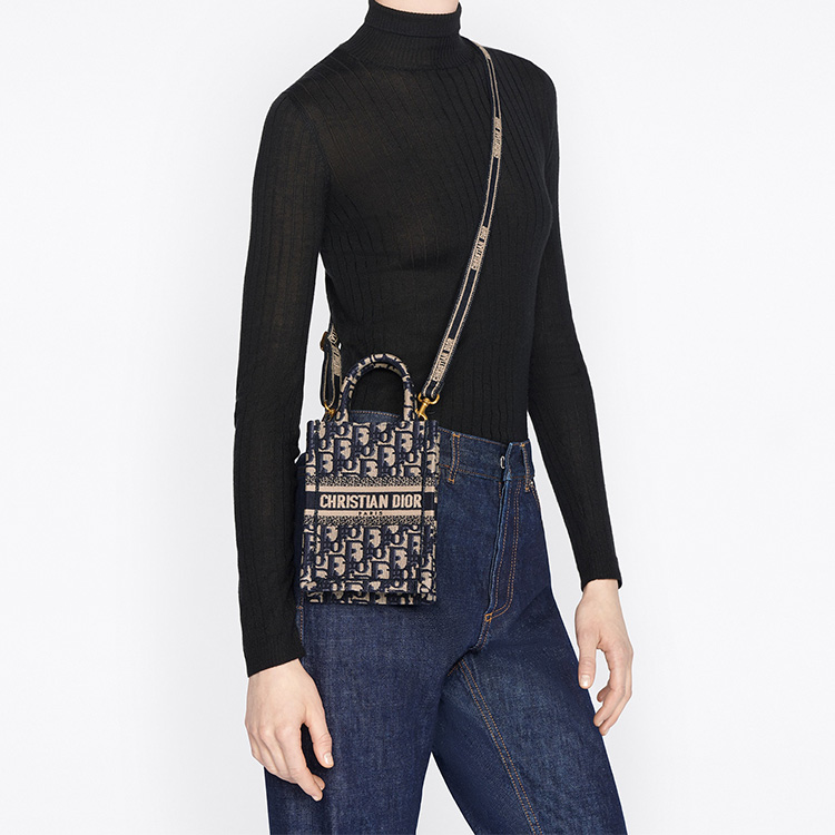 DIOR BookTote handbag, blue