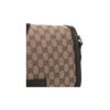 GUCCI Crossbody Bag GUCCIssima GG Adjustable Shoulder Strap, Brown/Beige