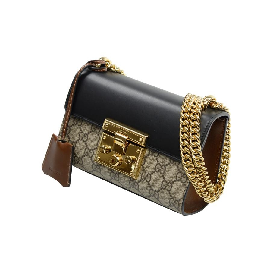 GUCCI padlock messenger bag