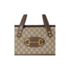 GUCCI Horsebit 1955 Small Top Handle Shoulder Bag, Women, Brown
