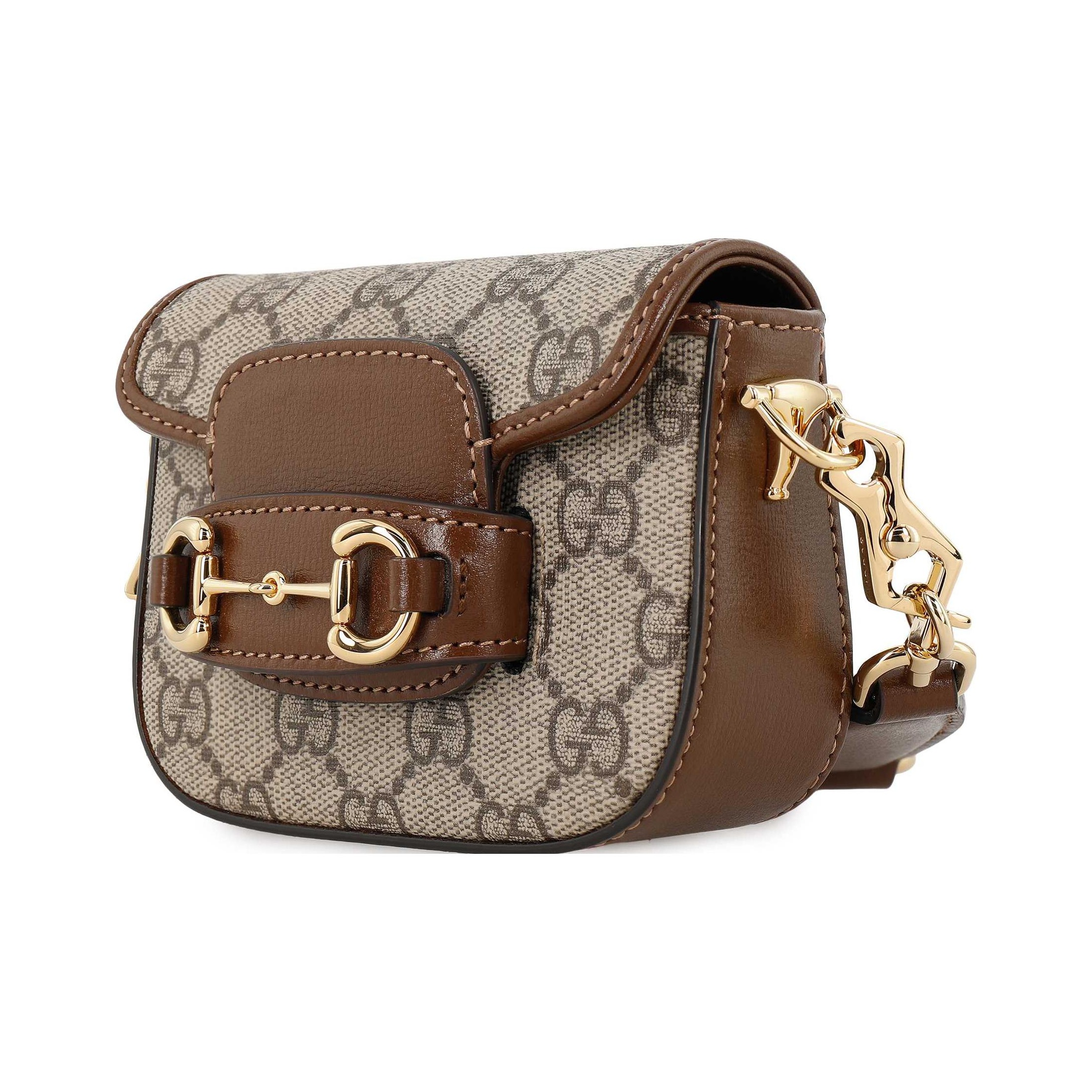 GUCCI Horse Buckle 1955 Letter Wallet Crossbody Bag Women’s