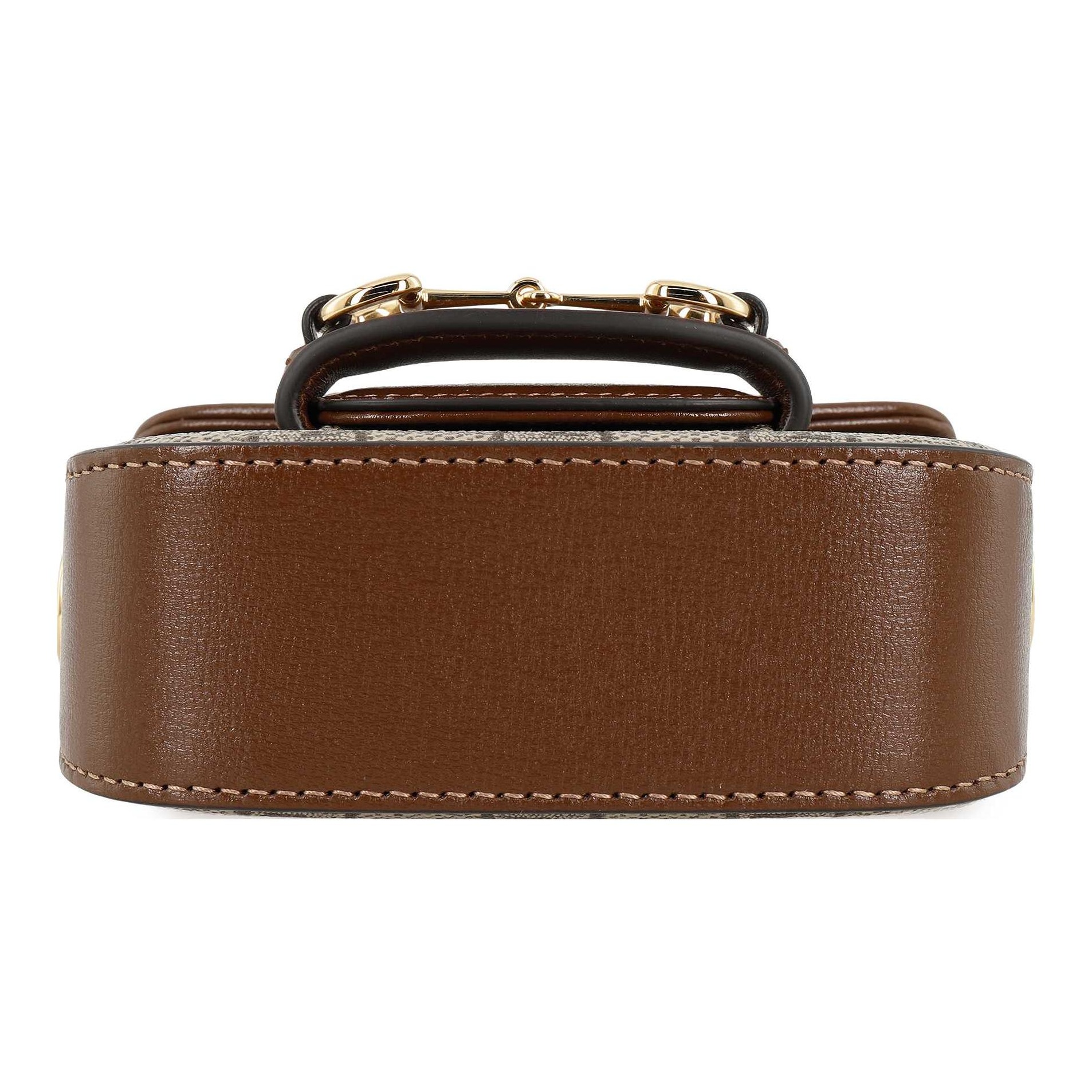 GUCCI Horse Buckle 1955 Letter Wallet Crossbody Bag Women’s