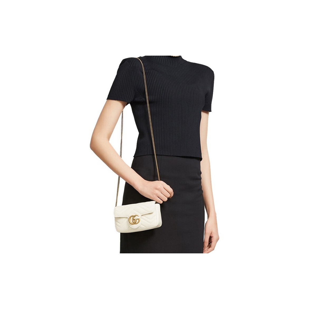 GUCCI GG Marmont Shoulder Backpack