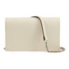 GUCCI interlocking GG chain messenger bag, white