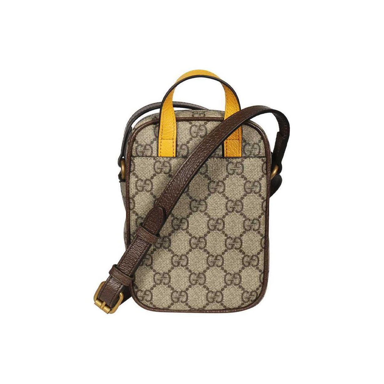 GUCCI Neo Vintage Monogram Mini Cowhide Shoulder Bag